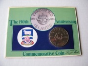 1983 Falkland Islands 50p Fifty Pence Coin Royal Mint