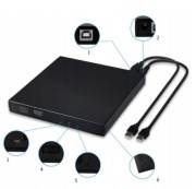 Zewnętrzny Napęd Przenośny DVD/CD Odtwarzacz USB 3