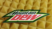 MOUNTAIN DEW MOTOCROSS NAKLEJKA STICKER