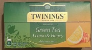 Twinings Green Tea Lemon Honey 25 saszetek