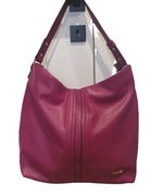 Wyprzedaż z szafy jesień WITTCHEN fuksja torebka miejska na ramię ekoskóra