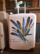 Pokrowiec  na walizkę elastyczny rozmiar M Nowy 