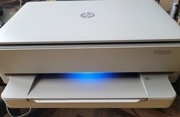 Drukarka HP DeskJet Plus 6075 z tuszami, używana, do naprawy