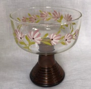 Bomboniera na stopce ręcznie malowane