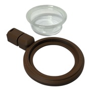 2x Miska dla gekona do montażu na gałęzi + 4 miseczki