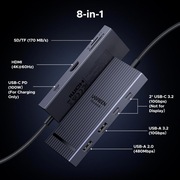 NOWY Hub UGREEN Revodok CM880 75027 – Hub USB-C 8w1