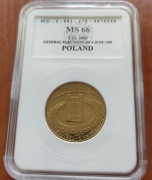 2 zł - 602 - Wybory 1989 r.  - 2009 Grading MS66 PCG