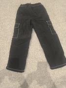 Spodnie ocieplane polarem rozm 140