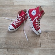 Trampki Converse damskie czerwone GRATIS!!! koszulka 