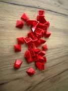 LEGO 3045 czerwony 2x2 36 szt.