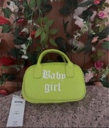 Limonkowa torebka Sinsay