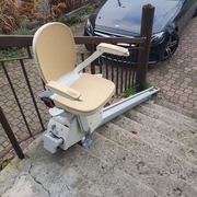 Winda schodowa na torze prostoliniowym