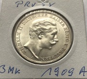 3 MARKI NIEMCY PRUSY 1909 A