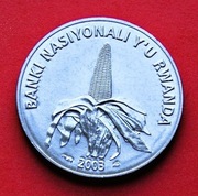 50  Franków  2003  r  -  Rwanda     Kukurydza    stan  !!!   