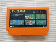 5 in 1 - kartridż na konsolę Pegasus scalak