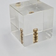 Pryzmat do zdjęc Kryształ fotograficzny z dziurką do efektów świetlnych