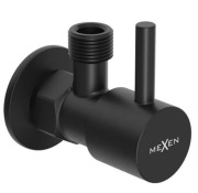 Zawór kątowy Mexen do baterii 1/2"x3/8", czarny, kpl. 2 szt. !