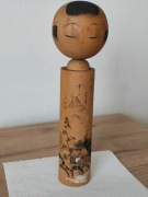 Kokeshi lalka japońska, duża 34 cm