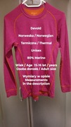 Devold  Norweska bluza termiczna, 80% Merino, Uniseks, Wiek 15-16 lat