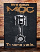 Tabliczka plakat dla miłośnika motoryzacji 3D