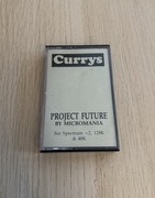 Gra PROJECT FUTURE - Zx Spectrum - oryginalna kaseta Curry’s BOX