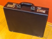 Walizka Skórzana Czarna