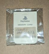ORYGINALNA Karta pamięci Sony Playstation PS PS1 PSX MEMORY CARD SCPH-1020 