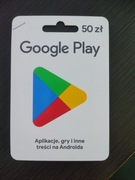 Karta podarunkowa Google Play 50 zł | Kod
