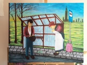 "Anioł Pański" obraz inspirowany Jean-Francois Mil