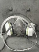 Maska OxyLine X6 z filtrami jak nowa