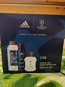 Adidas Star zestaw żel dezodorant woda toaletowa