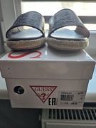 Klapki guess czarne