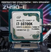 Intel i7 10700k 8x3,8GHz Turbo 5,1GHz 1200LGA