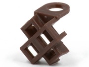 Figurka LEGO akcesorium zakładane na szyję 88290 dark brown