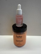 Neonail Strong Repair scrub peeling do skórek i paznokci + Hebe Bath Pearls