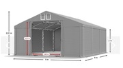 Namiot garażowy / magazynowy SUMMER PLUS 5x6x2 m - OKAZJA
