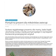 Artykuł sponsorowany Warszawa (CF17). Napisanie art. + publikacja