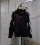 bluza sportowa Adidas climalite S czarna ciemna  dla chłopca uefa champi