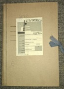 Rysunek techniczny – Piaskownik z kratą – Elektrownia – PRL