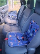 Fotel vw Sharan z wbudowanym fotelikiem dla dziecka