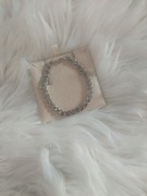 Nowa męska bransoletka grubszy splot 