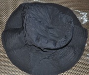 NOWY- Turystyczny kapelusz, czarny, składany, wędkarski - KRAKÓW