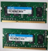 Pamiec RAM DSL 2x1GB DDR3L 1866MHz CL13 135V SODIMM