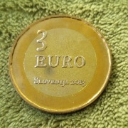 Słowenia 3 euro, 2013 300. rocznica buntu chłopskiego 1713 r.