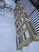 Paleta drewniana 220 x 80 cm 220x80