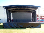 Scena mobilna 8*6m atestowana wynajem 