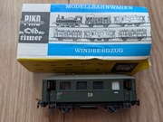 Model kolej zielony wagonik Piko unikat