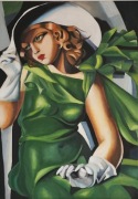 Kopia Tamara Łempicka, obraz olejny, 50x70