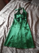 Zielona sukienka koktajlowa 