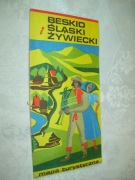 BESKID ŚLĄSKI I ŻYWIECKI - MAPA TURYSTYCZNA - 1978